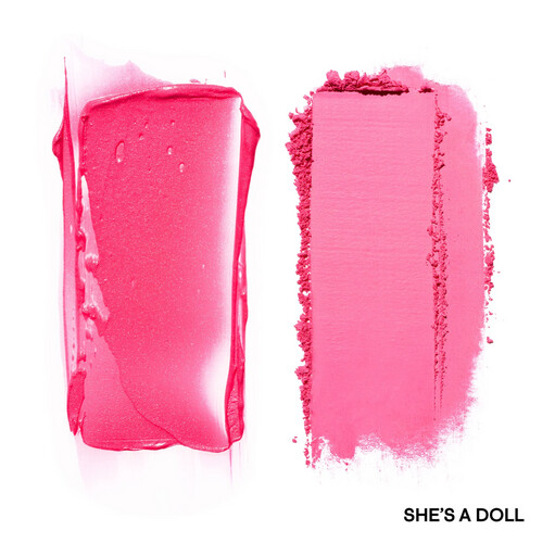 بلشر بودر و كريمي she’s a doll