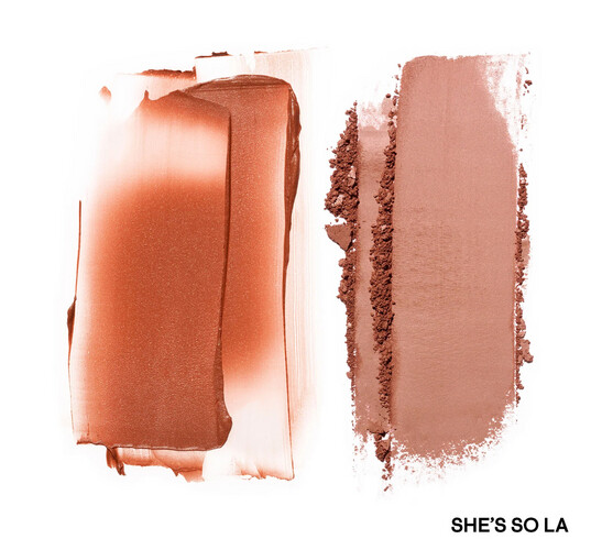 بلشر كريمي و بودر  she’s so la