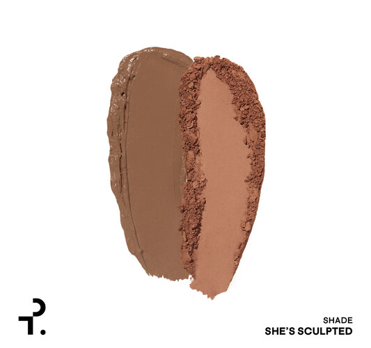 كونتور كريمي + بودر برونز she’s sculpted