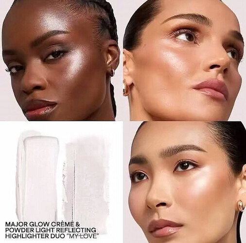 هايلايتر بودر و كريمي my love