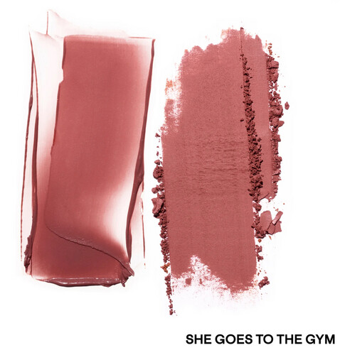 بلشر كريمي و بودر she goes to the gym