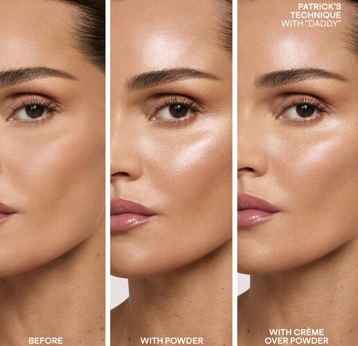 ‎قلوي هايلايتر كريمي و بودر (daddy)