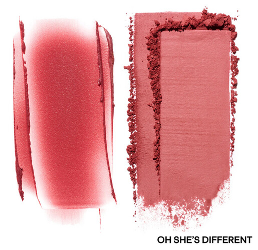 بلشر كريمي و بودر oh she’s different