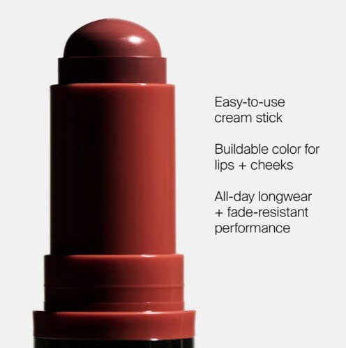 Glassy Rosette Hydrating Glassy Lip + Cheek Blush Balm Stick