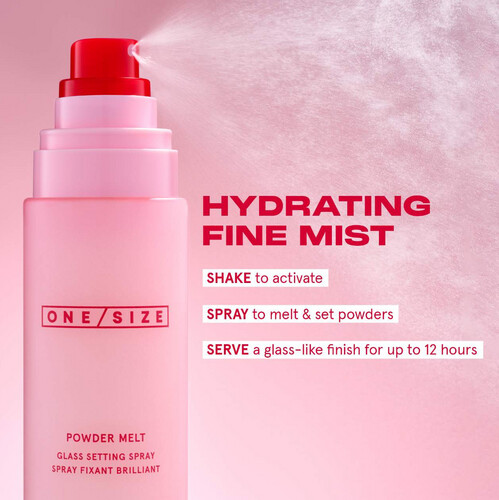 Powder Melt Glass Setting Spray