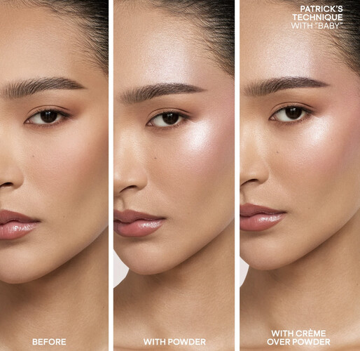 قلوي هايلايتر كريمي و بودر (baby)