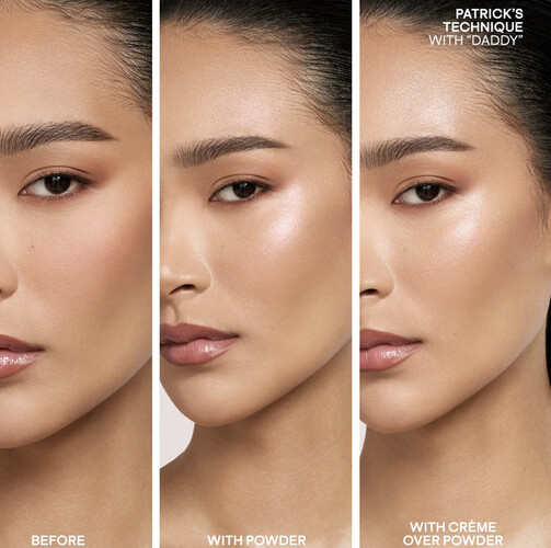 ‎قلوي هايلايتر كريمي و بودر (daddy)