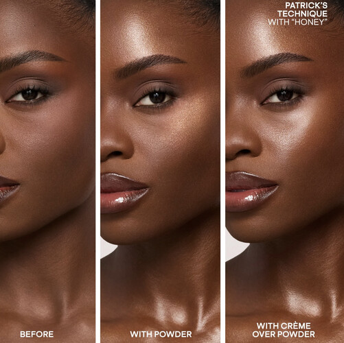 ‎قلوي هايلايتر كريمي و بودر (honey )