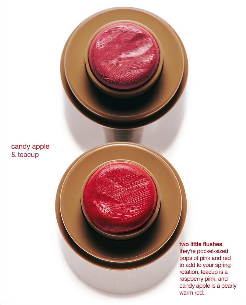 Cream blush candy apple