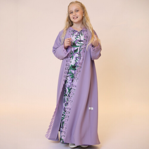 Lavender عباية