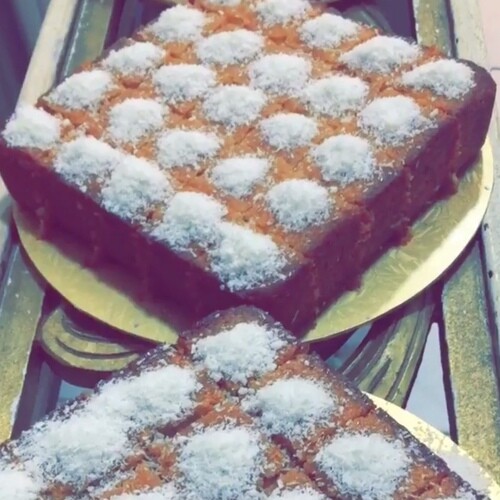 كيكة جوز الهند