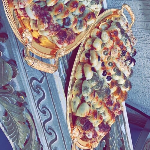 صواني فاخرة