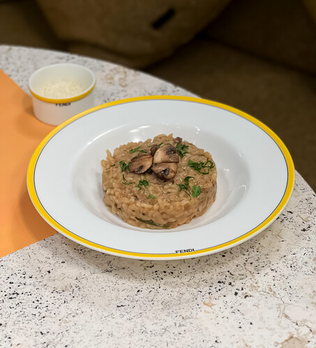 ريزوتو الفطر