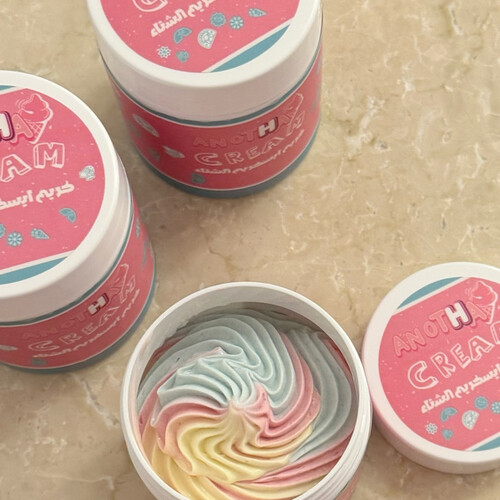 cream ice cream winter