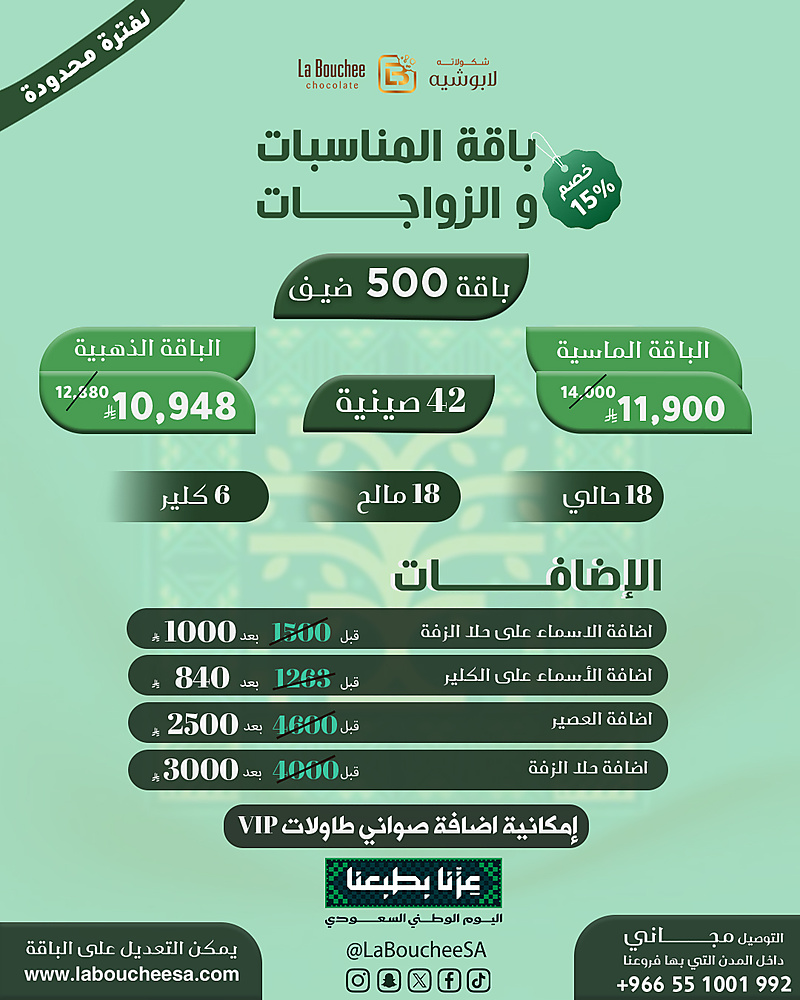 باقة 500 شخص