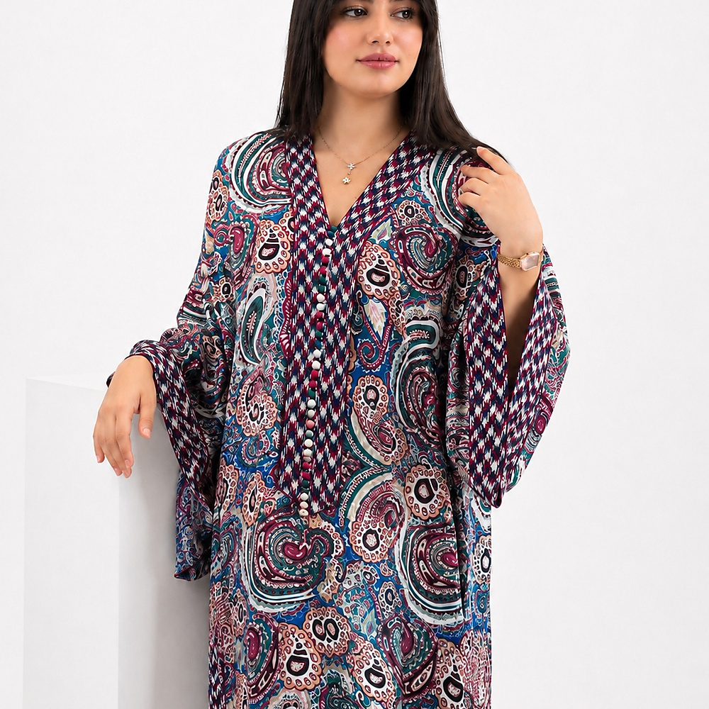 دراعه غزل ازرق٧