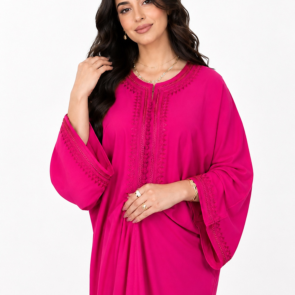 دراعه روز فوشيا