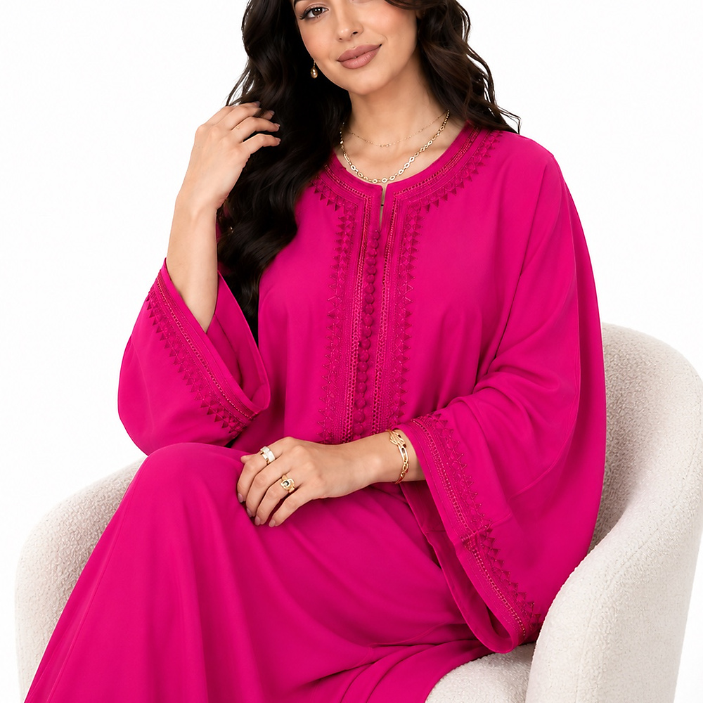 دراعه روز فوشيا