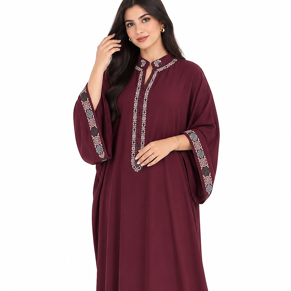 دراعه سما عنابي