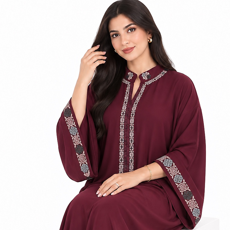 دراعه سما عنابي