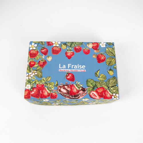 15 Pieces Strawberries Dipped in the Chocolate