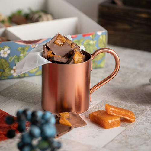 Belguin Chocolate mixed with Qamar Aldin