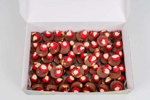 Raspberry bites