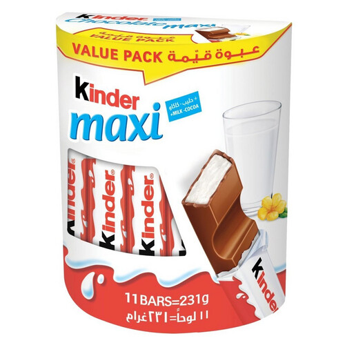 Kinder Maxi 21g Pack of 11 pieces