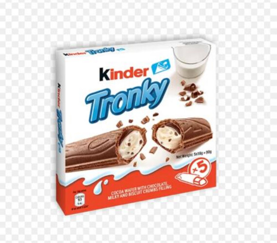 Kinder Trunki 90g Bar 5 pieces