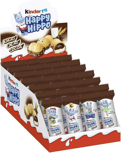 Kinder Happy Hippo Cocoa 21g Pack of 28