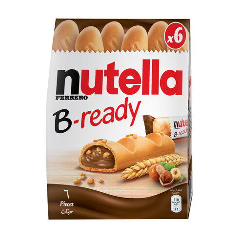 Nutella B-ready 132g 6 pieces