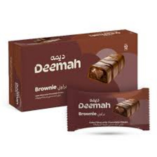 Deema Brownie Chocolate Cake 37g 12 pieces