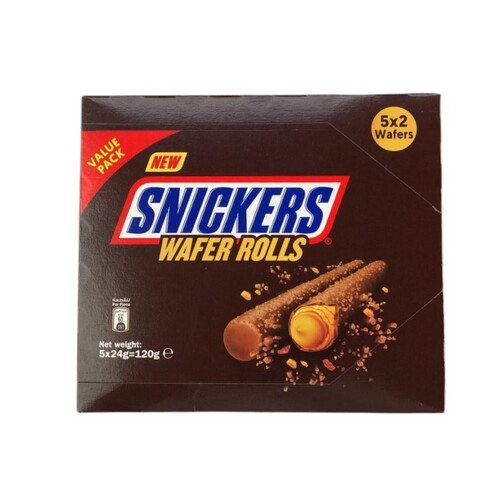 Snickers Wafer Roll 120g