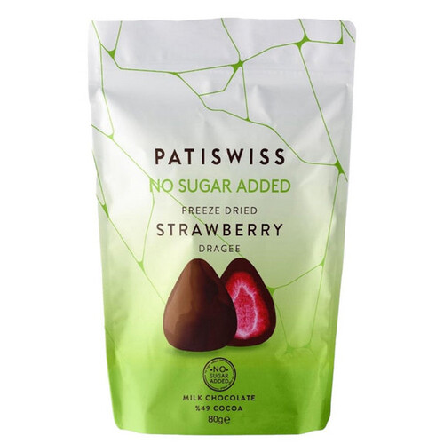 Patisserie Strawberry Cocoa Sugar Free 80g