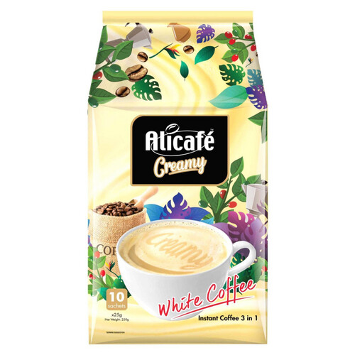 Ali Cafe White Coffee 10 x 25g