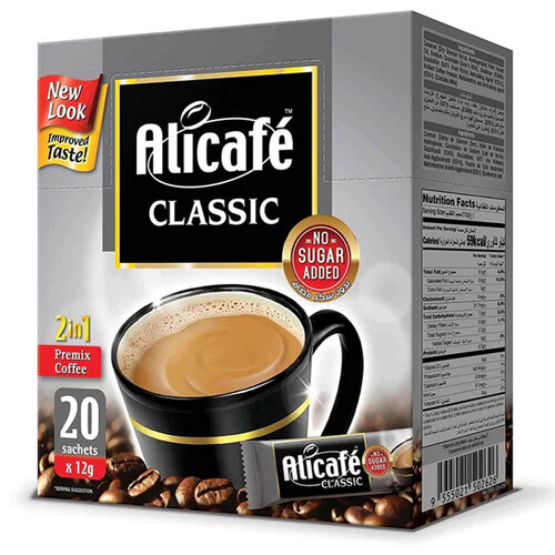 Ali Cafe 2 in 1 Classic 22 x 12g