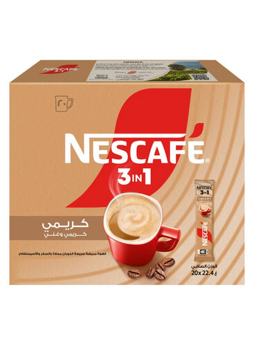 Nescafe 3 in 1 Creamy 20 x 22.4g
