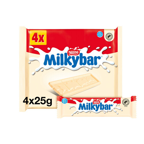 Nestle Milky Bar 4 x 25g