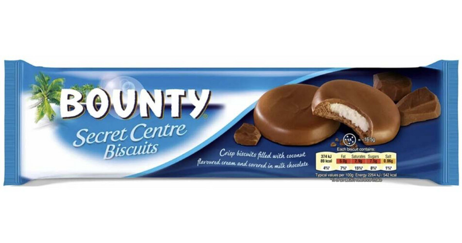Bounty Secret Center Biscuits 132g