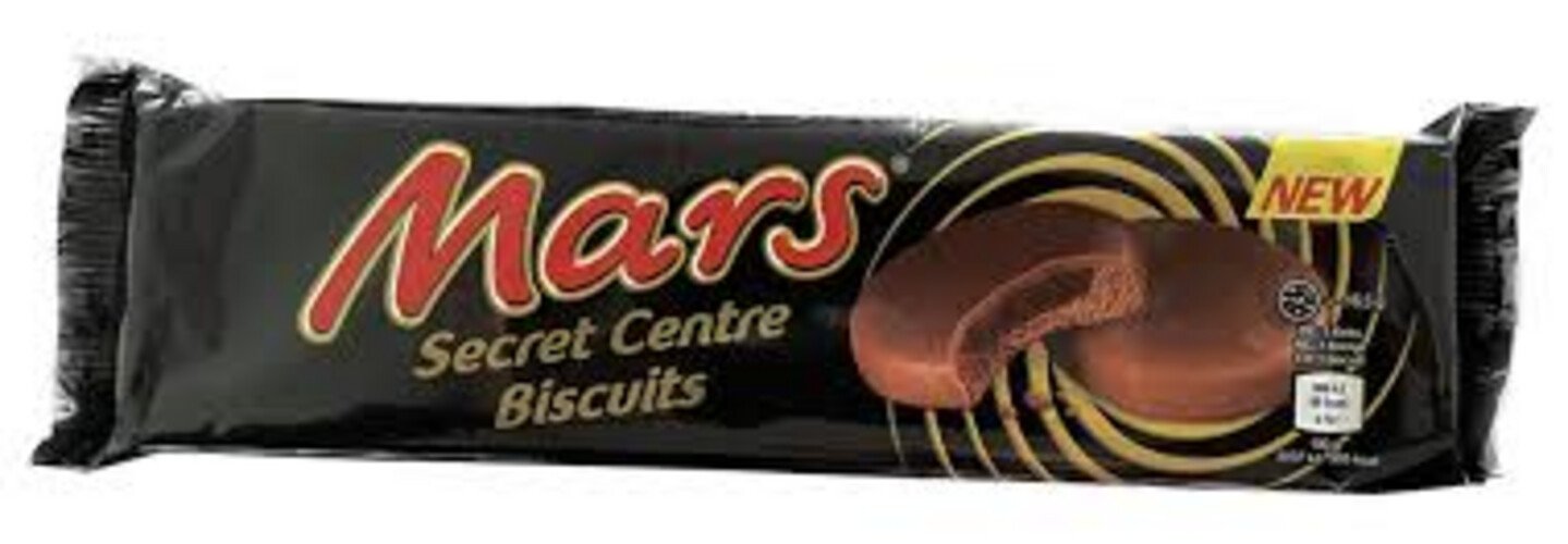 Mars Secret Center Biscuits 132g