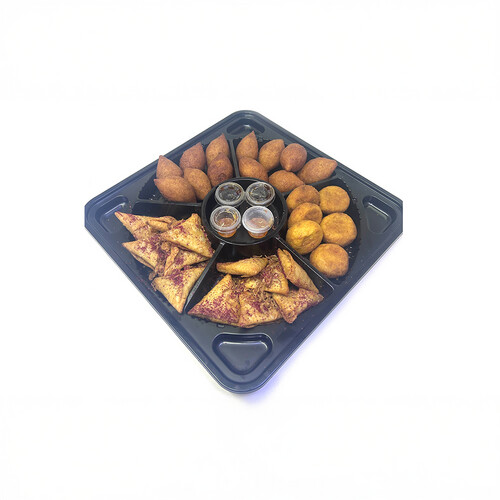 كبه برغل و كبه بطاطا و سمبوسه مسخن دجاج