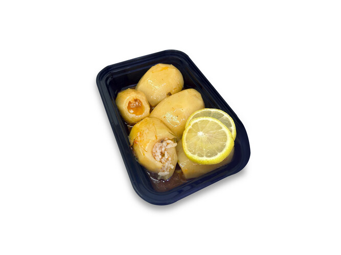 بطاطا محشية  ( خضرة و ليمون)