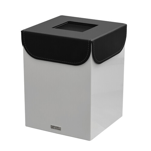 Waste Bin -  Light Grey & Black