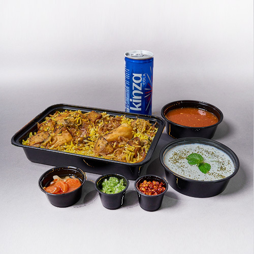 وجبة برياني دجاج كومبو