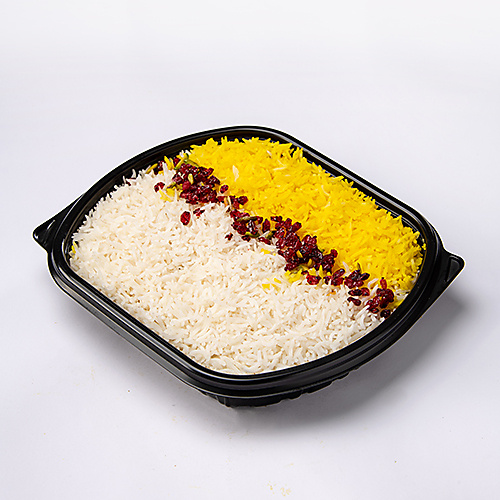 عيش ابيض زعفران وزرشك