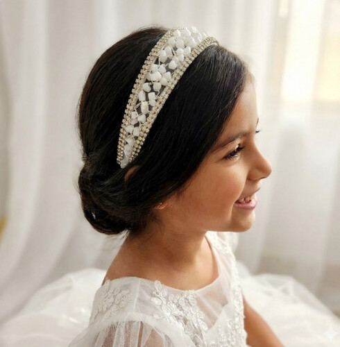 Hair Band Beige C9
