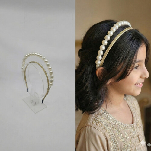 Hair Band Pearls BU1