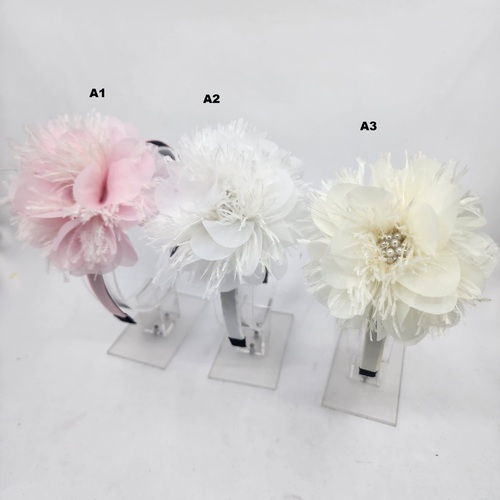 Feather flower Hair Band RR1