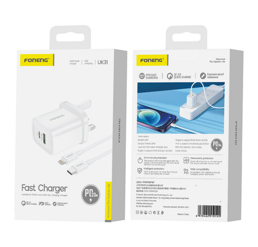 Foneng UK31 + cable Type-c