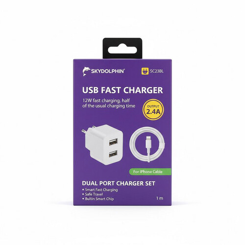 SK YDDLPHIN CHARGER +Iphone cable